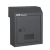 VEVOR Sturdy Metal Key Locker, Combo Lock, Mountable on Wall, 12'', Charcoal Gray, Ensures Safe Keeping of Mail and Keys