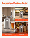 VEVOR 128oz Mini Keg, Pressurized Growler Tap System, 304 Stainless Steel Beer Kit, with Co2 Regulator, Self-Closing Faucet, Keeps Fresh and Carbonation for Homebrew, Craft and Draft Beer