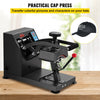 VEVOR Heat Press 6x3.75Inch Curved Element Hat Press Clamshell Design Heat Press for Hats Rigid Steel Frame No Stick Digital LCD Timer and Temperature Control (6x3.75Inch Clamshell Design)