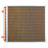 VEVOR Water to Air Heat Exchanger, 24 x 24 in Finned Tube HVAC Heat Exchanger Coil with Copper Tubes & Aluminum Fins, 225K BTU Output for Outdoor Wood Furnace, Hydronic Heating & Cooling Systems