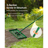 VEVOR Lawn Leveling Rake, 30"x10" Level Lawn Tool, Heavy-duty Lawn Leveler with 78" Steel Extended Handle, Yard Leveling Rake Suit for Garden, Golf Lawn, Farm