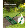 VEVOR Lawn Leveling Rake, 48"x10" Level Lawn Tool, Heavy-duty Lawn Leveler with 78" Steel Extended Handle, Yard Leveling Rake Suit for Garden, Golf Lawn, Farm