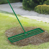 VEVOR Lawn Leveling Rake, 48"x10" Level Lawn Tool, Heavy-duty Lawn Leveler with 78" Steel Extended Handle, Yard Leveling Rake Suit for Garden, Golf Lawn, Farm