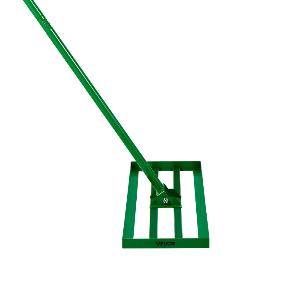 VEVOR Lawn Leveling Rake, 48"x10" Level Lawn Tool, Heavy-duty Lawn Leveler with 78" Steel Extended Handle, Yard Leveling Rake Suit for Garden, Golf Lawn, Farm