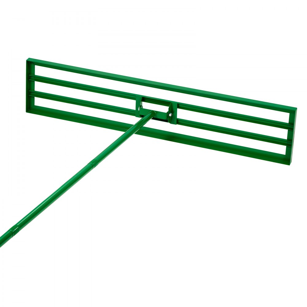 VEVOR Lawn Leveling Rake, 48"x10" Level Lawn Tool, Heavy-duty Lawn Leveler with 78" Steel Extended Handle, Yard Leveling Rake Suit for Garden, Golf Lawn, Farm