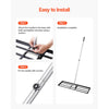 VEVOR Lawn Leveling Rake, Lawn Leveler with 83.9 in Handle, 36x10 in Ground Plate, Rust-Resistant Carbon Steel Soil Leveler, 3 Heights Adjustable, Effort Saving Lawn Leveling Tool for Yard Golf Court