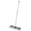 VEVOR Updated Lawn Leveling Rake with Roller, 36" x 10" Stainless Steel Lawn Leveler with 83.9" Adjustable Handle, Heavy Duty Yard Leveling Rake, Effort Saving Lawn Leveling Tool for Yard Golf Court