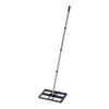 VEVOR Updated Lawn Leveling Rake with Roller, 17" x 10" Stainless Steel Lawn Leveler with 63.4" Adjustable Handle, Heavy Duty Yard Leveling Rake, Effort Saving Lawn Leveling Tool for Yard Golf Court