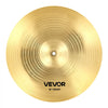 VEVOR Cymbal Pack, 3 Pieces Cymbals for Drum Set, Alloy Cymbals Drum Set Includes 14-inch Hi-Hats, 16-inch Crash, 20-inch Ride, Drumsticks & Cymbal Bag, Alloy Cymbal Pack for Drummer, Bright Copper