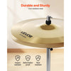 VEVOR Cymbal Pack, 4 Pieces Cymbals for Drum Set, Alloy Cymbals Drum Set Includes 14-inch Hi-Hats, 16-inch Crash, 20-inch Ride, 10-inch Splash, Drumsticks & Cymbal Bag, Alloy Cymbal Pack for Drummer