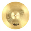 VEVOR Cymbal Pack, 6 Pieces Cymbals for Drum Set, Alloy Cymbals Drum Set Includes 14-inch Hi-Hats, 16-inch Crash, 18-inch Crash, 20-inch Ride, 10-inch Splash, 16-inch China, Drumsticks & Cymbal Bag