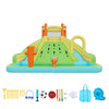 VEVOR Inflatable Bounce House, 13.3 x 11.4 x 8.4 ft Inflatable Bounce House Water Slide, Bouncer Castle with Climbing Wall, Double Tall Slides, Splash Pool & Mini Soccer, for 3 to 4 Kids Ages 3 to 8