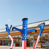 VEVOR Inflatable Tube Man, 20-Feet Tall, Wacky Waving Dancing Tube Guy, Wind Flying Arm Flailing Air Puppet, 18-Inch for Outdoor Advertising, Business Store, Increase Visibility (Blower Not Included)
