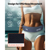 VEVOR Manual Inflatable Belt Pack for Adults, 105N Buoyancy, Over 80 Pounds and Up to 59 in Waist Adjustable, Inflatable PFD Waist for SUP Paddelboarding, Kayaking, Gray (CO2 Cylinder Not Included)