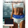 VEVOR Manual Inflatable Belt Pack for Adults, 105N Buoyancy, Over 80 Pounds and Up to 59 in Waist Adjustable, Inflatable PFD Waist for SUP Paddelboarding, Kayaking, Blue (CO2 Cylinder Not Included)