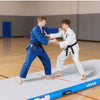 VEVOR 10x5 ft Wrestling Mat Inflatable, Martial Arts Thick Mat for Outdoor Indoor Home Gym Exercise, PVC Foldable Training Mats with 600W Air Pump, for Gymnastics Tatami Jiu Jitsu BJJ MMA Judo, Gray