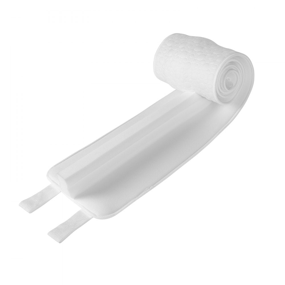 VEVOR Bed Bridge, King Bed Converter Kit, Split King Gap Filler for Adjustable Bed Mattress Connector Mattress Gap Filler with Heavy Duty Metal Buckle Strap 25D Memory Foam (75" L x 10" W)