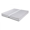 VEVOR Bed Bridge, King Bed Converter Kit, Split King Gap Filler for Adjustable Bed Mattress Connector Mattress Gap Filler with Heavy Duty Metal Buckle Strap 25D Memory Foam (75" L x 8" W)
