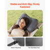 VEVOR Inflatable Camping Pillow, 5-Inch Thickened Travel Pillow, Soft Backpacking Pillows with Removable & Washable Cover, Storage Bag, Lightweight and Portable for Camping, Air Travel, Hiking, Office