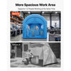 VEVOR Inflatable Paint Booth, 13 x 10 x 9 ft, Portable Spray Booth with 750W Powerful Blower and Large Filter Cotton, Arched Roof Blow Up Painting Tent for Bike, Motorcycle, and Furniture, Blue