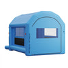 VEVOR Inflatable Paint Booth, 13 x 10 x 9 ft, Portable Spray Booth with 750W Powerful Blower and Large Filter Cotton, Arched Roof Blow Up Painting Tent for Bike, Motorcycle, and Furniture, Blue