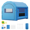 VEVOR Inflatable Paint Booth, 13 x 10 x 9 ft, Portable Spray Booth with 750W Powerful Blower and Large Filter Cotton, Arched Roof Blow Up Painting Tent for Bike, Motorcycle, and Furniture, Blue