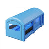 VEVOR Inflatable Paint Booth, 20 x 10 x 8 ft, Portable Spray Booth with 480W+750W Blowers, Large Filter Cotton, Changing Area, Arched Roof Painting Tent for Bike, Motorcycle, and Furniture, Blue