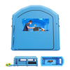 VEVOR Inflatable Paint Booth, 20 x 10 x 8 ft, Portable Spray Booth with 480W+750W Blowers, Large Filter Cotton, Changing Area, Arched Roof Painting Tent for Bike, Motorcycle, and Furniture, Blue