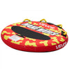 VEVOR Towable Tubes for Boating, 2-Rider Inflatable Boat Tubes and Towables, 340lbs Capacity Water Sport Tube for Boat to Pull - with Anti-Slip Pad, Full Nylon Cover, Padded Handles & Safety Valve