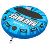 VEVOR Towable Tubes for Boating, 3-Rider Inflatable Boat Tubes and Towables, 510lbs Capacity Water Sport Tube for Boat to Pull - with Anti-Slip Pad, Full Nylon Cover, Padded Handles & Safety Valve