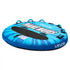 VEVOR Towable Tubes for Boating, 3-Rider Inflatable Boat Tubes and Towables, 510lbs Capacity Water Sport Tube for Boat to Pull - with Anti-Slip Pad, Full Nylon Cover, Padded Handles & Safety Valve