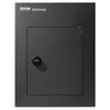 VEVOR Through The Wall Drop Box, Heavy Duty Steel Through the Wall Mailbox with 2.8-7.9" 13" Combination Lock, 13x7x17" Mail Drop Box, Black
