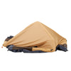 VEVOR Camping Tent, 6 Person Inflatable Cabin Tent with Rechargeable Pump, TPU Air Tube & 4 Large Mesh Windows, Portable Easy Setup Waterproof with Carry Bag for Family Outdoor Camping & Hiking, Beige