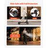 VEVOR Electric Scooter, 500W Motor, 10-Inch Tires, 24 MPH Top Speed, 25 Miles Range, Folding E-Scooter for Adults with Dual Braking, Dual Suspension & App, Max Load 330 lbs, Foldable for Commuting