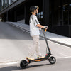 VEVOR Electric Scooter, 500W Motor, 10-Inch Tires, 24 MPH Top Speed, 25 Miles Range, Folding E-Scooter for Adults with Dual Braking, Dual Suspension & App, Max Load 330 lbs, Foldable for Commuting