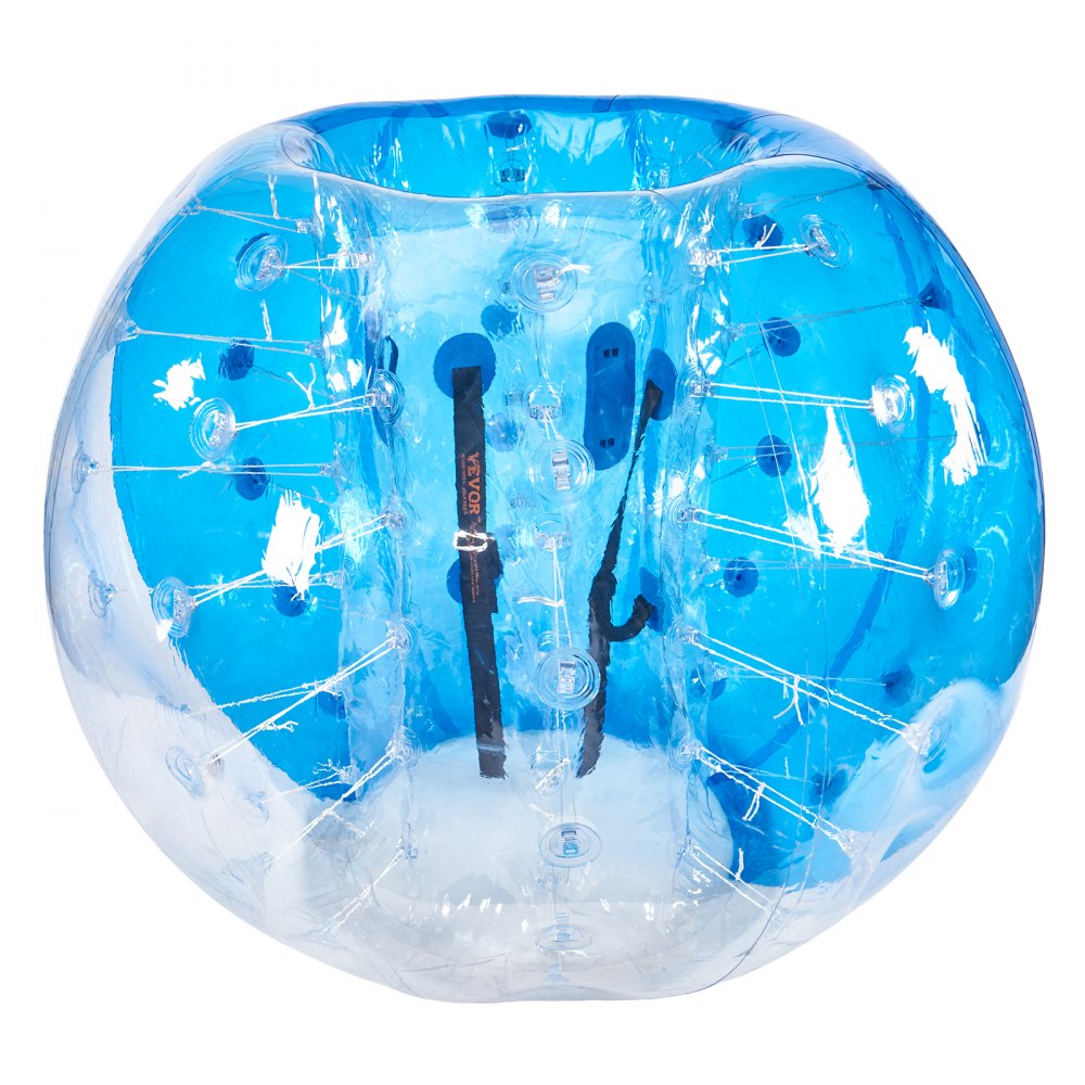 VEVOR Inflatable Bumper Ball 1-Pack, 5FT/1.5M Body Sumo Zorb Balls for Teen & Adult, 0.8mm Thick PVC Human Hamster Bubble Balls for Outdoor Team Gaming Play, Bumper Bopper Toys for Garden, Yard, Park