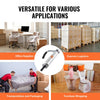VEVOR Stretch Film Dispenser, Holds 12"-20" Rolls, Industrial Strength Shrink Wrap Dispenser Holder with Extended Handle, Stretch Film Packing Machine for Pallet Wrapping Shipping Moving (1 Pack)