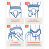 VEVOR Adult Incontinence Underwear, High Absorbent Protective Underwear for Men & Women, Disposable Adult Pull-ups Diaper with Leakproof Leg Cuff & Wetness Indicator - L Size, 64 Count (4 Packs of 16)