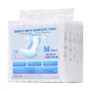 VEVOR Adult Briefs with Tabs, Super Absorbent Incontinence Briefs for Men and Women, Disposable Adult Diapers with Leakproof 3D Surround Guard & Wetness Indicator - M Size, 40 Count (4 Packs of 10)