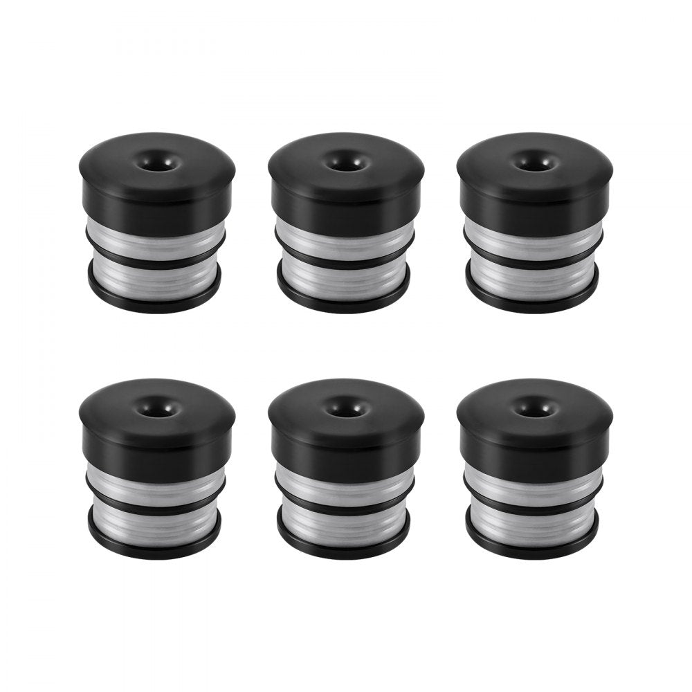 VEVOR Body Mount Bushing Kit, Compatible with 2008-2016 F250 F350 Super Duty, 48 PCS Silicone Body Mount Kit, Quick Replacement, Durable Components for Improving Bumpy Driving Performance, Gray