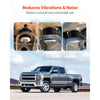 VEVOR Body Mount Bushing Kit, Compatible with 1999-2007 Ford F250 F350, 60 PCS Polyurethane Body Mount Kit, Quick Replacement, Durable Components for Improving Bumpy Driving Performance, Black