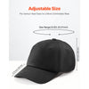 VEVOR Baseball Cap, Plain Baseball Hat with Breathable Pure Cotton Fabric, Adjustable Size, Blank 12 Pack Bulk Caps Ideal for Running, Workouts or Outdoor Activities, 12 Pcs, Black