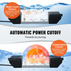 VEVOR Ultrasonic Mist Maker 10 Head, 7000mL/H Ultrasonic Fogger, Mist Maker with 280W IP67 Waterproof Power Supply, Buoy, Replacement Discs, for Pond, Garden, Rockery, Greenhouse, Halloween Decoration