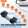 VEVOR Ultrasonic Mist Maker 6 Head, 4500mL/H Ultrasonic Fogger, Mist Maker with 165W IP67 Waterproof Power Supply, Buoy, Replacement Discs, for Pond, Garden, Rockery, Greenhouse, Halloween Decoration