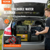 VEVOR 1000L/264 Gallon Water Storage Bladder, RV Water Tank, 1000D PVC Collapsible Water Storage Containers, Large Capacity Soft Water Bag, Portable Water Bladder, Fire Prevention, Camping, Emergency