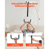 VEVOR Trapeze Bar for Bed Mobility, Height-Adjustable Free Standing Trapeze Bar with 2 Wheels, 300LBS Capacity Bed Pull Up Assist for Elderly Disabled, Ideal for Hospital, Nursing Home & Home Care