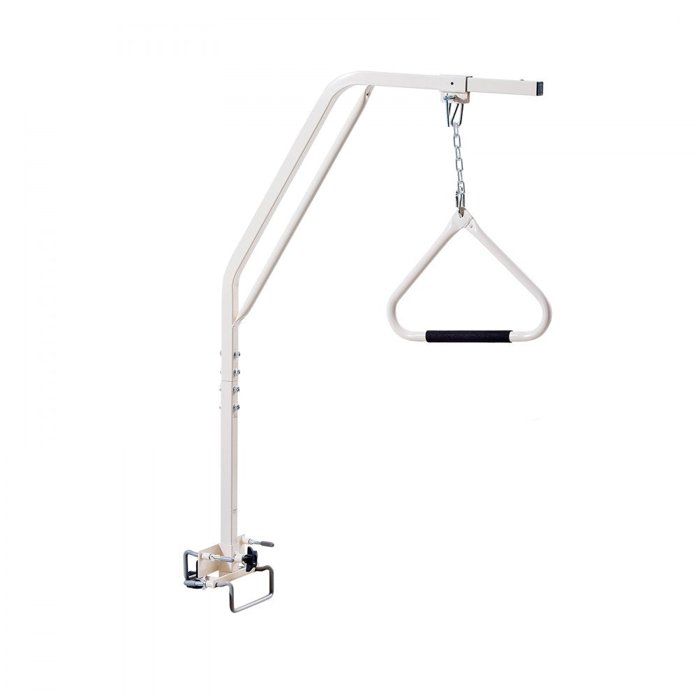 VEVOR Trapeze Bar for Bed Mobility, Medical Bed Trapeze with Clamps & Metal Chain, 250LBS Weight Capacity Bed Pull Up Assist for Elderly & Disabled, Ideal for Home Care, Hospitals, Nursing Homes
