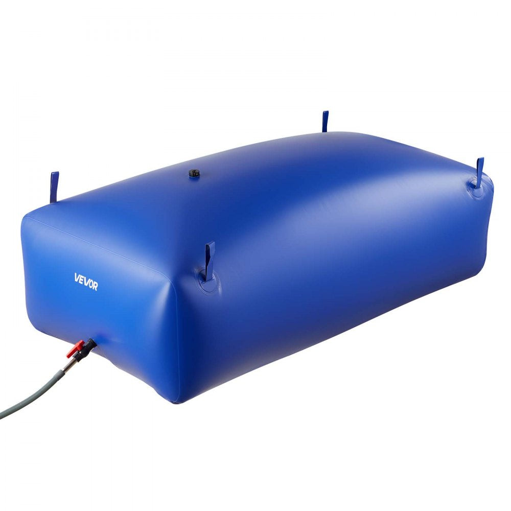 VEVOR Water Storage Bladder 264.2 Gallon Large Capacity Water Bag, Portable & Collapsible Soft Waters Container, Leakproof & Tear-Resistant PVC Emergency Waters Storage Tank for RV Truck & Outdoor Use