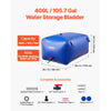 VEVOR Water Storage Bladder 105.7 Gallon Large Capacity Water Bag, Portable & Collapsible Soft Waters Container, Leakproof & Tear-Resistant PVC Emergency Waters Storage Tank for RV Truck & Outdoor Use