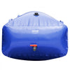 VEVOR 1000L/264 Gallon Water Storage Bladder, RV Water Tank, 1000D Blue PVC Collapsible Water Storage Containers, Large Capacity Soft Water Bag, Portable Water Bladder, Fire Prevention, Camping
